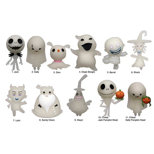 Nightmare Before Christmas Series 8 3D Collectible Keychain