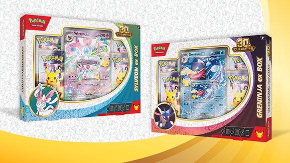 POK1010463108 Pokémon TCG: ex Box - Sylveon - 30th Celebration