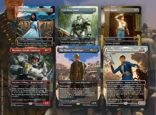 Magic the Gathering Secret Lair x Fallout: Beyond Vault 33