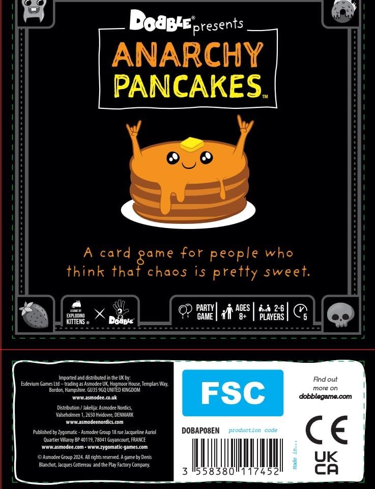 Dobble Anarchy Pancakes