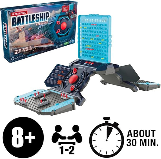 Hasbro Gaming Electronic Battleship Reloaded Board Game