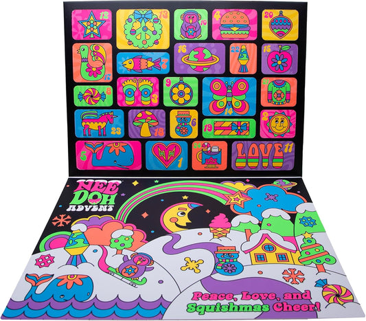 Schylling NeeDoh Squishmas Advent Calendar