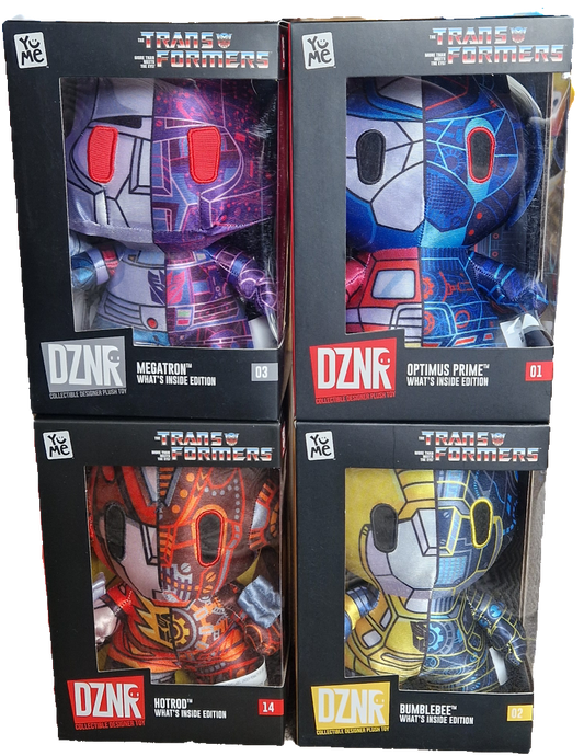 Transformers DZNR Plush In Collector Box