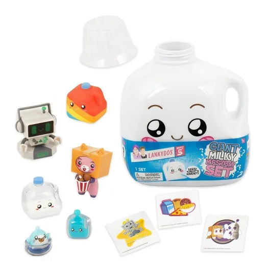 LankyBox Giant Milky Mystery Set – Singing 28cm Figure, 9 Toys Inside