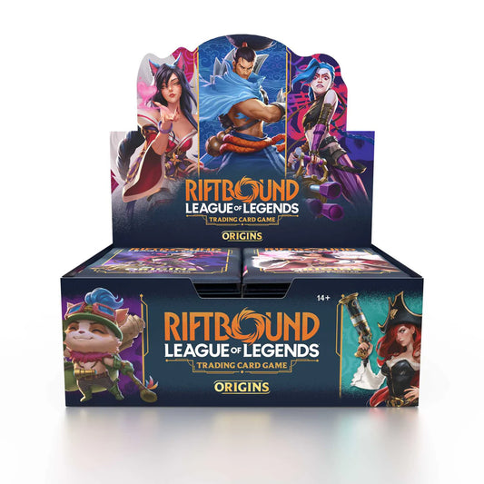 Riftbound: League of Legends Trading Card Game - Set 1 - Origins Booster Display
