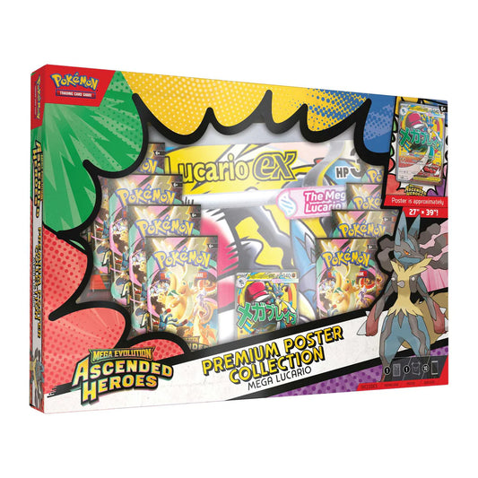 Pokémon TCG: Mega Evolution Ascended Heroes - Premium Poster Collection