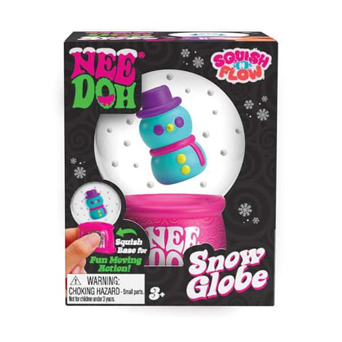 Squish N Flow Snow Globe Needoh