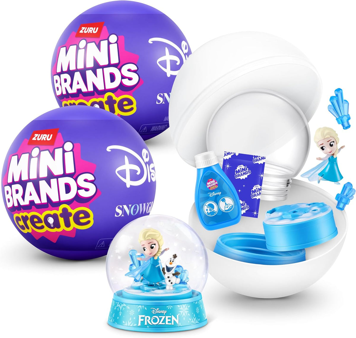 Mini Brands Mini Snow Globe Disney Capsule Series 1 by ZURU
