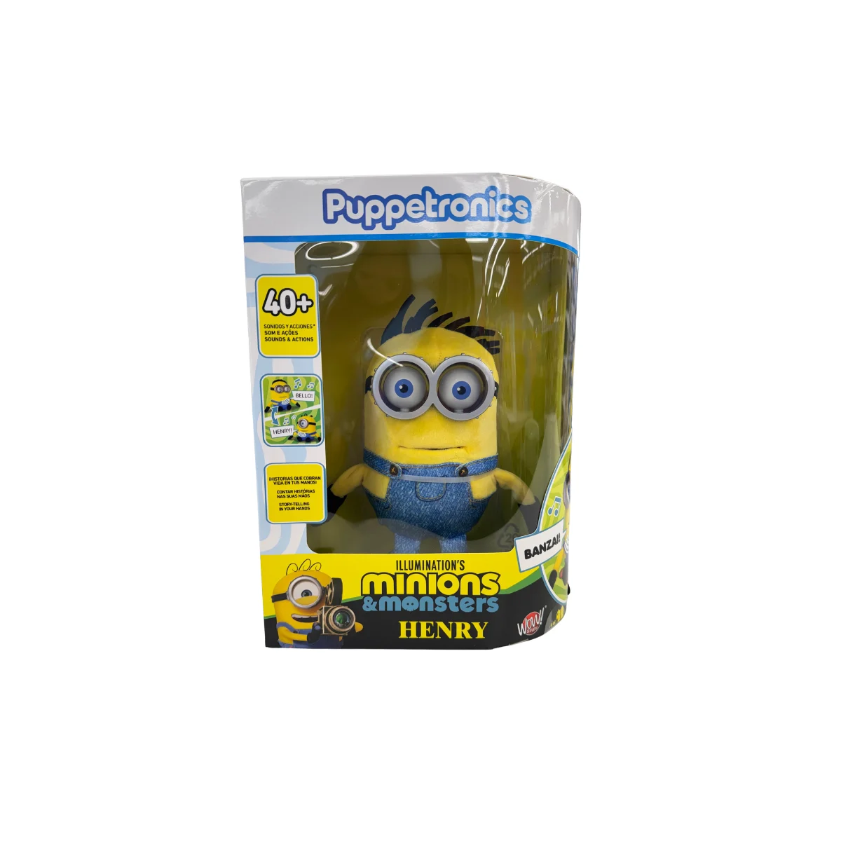 Universal Minions Henry Palm puppetronic