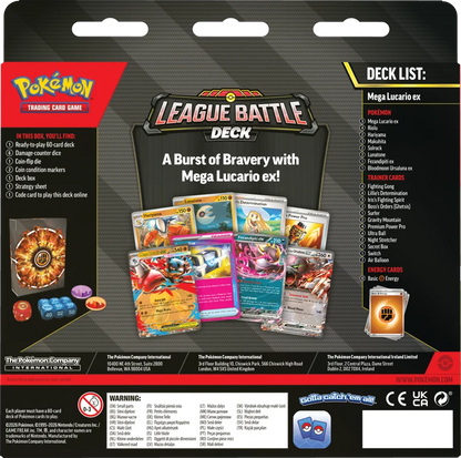 Pokémon TCG: Mega Lucario ex League Battle Deck