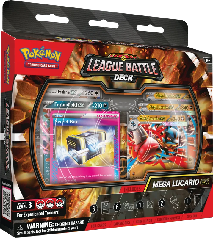 Pokémon TCG: Mega Lucario ex League Battle Deck