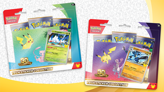 Pokémon TCG: Tech Sticker Collection - Assorted - 30th Celebration
