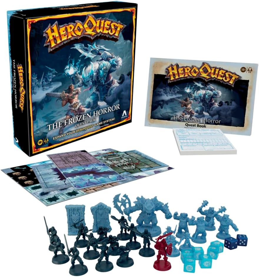Avalon Hill HeroQuest The Frozen Horror Quest Pack