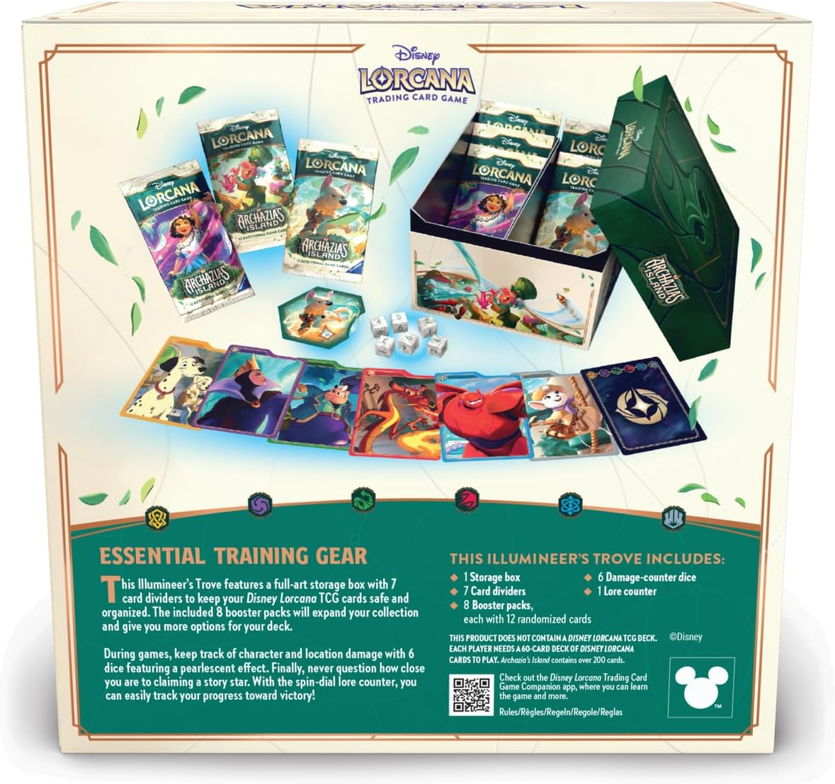 Disney Lorcana Trading Card Game - Illumineer's Trove Set - Set 7