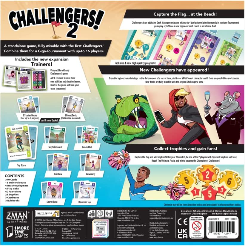 Challengers! Beach Cup Board Game