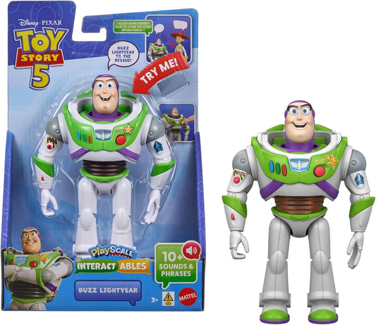 Mattel Disney and Pixar Toy Story 5 Interactables Figure, Buzz Lightyear