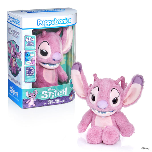 WOW! STUFF Disney Chatty Stitch Deluxe Puppetronics
