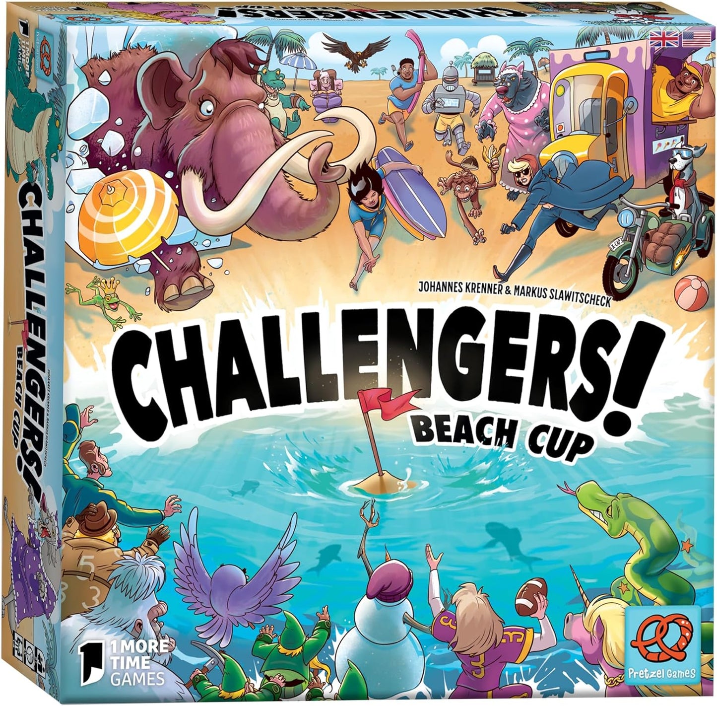 Challengers! Beach Cup Board Game