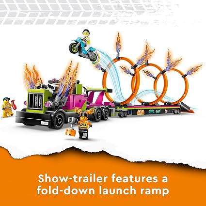City Stuntz Truck & Ring of Fire Challenge, Lego