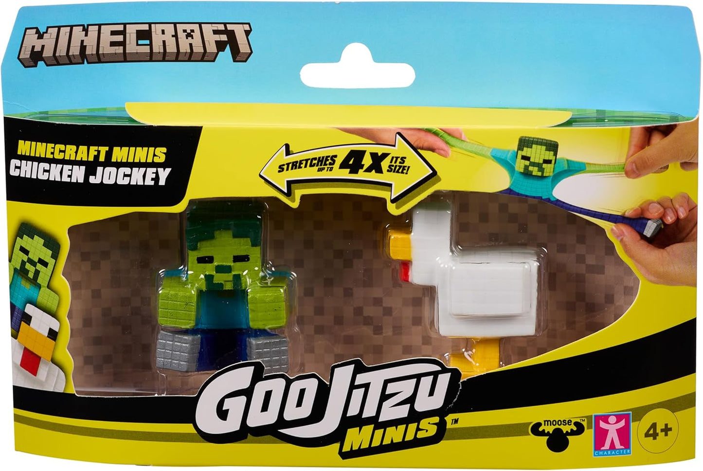 GOO JITZU MINECRAFT MINIS 2PK CHICKEN JOCKEY