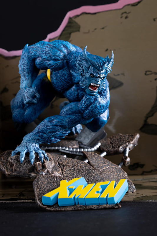 McFarlane Marvel Beast 1:10th Scale Collectible with Scene