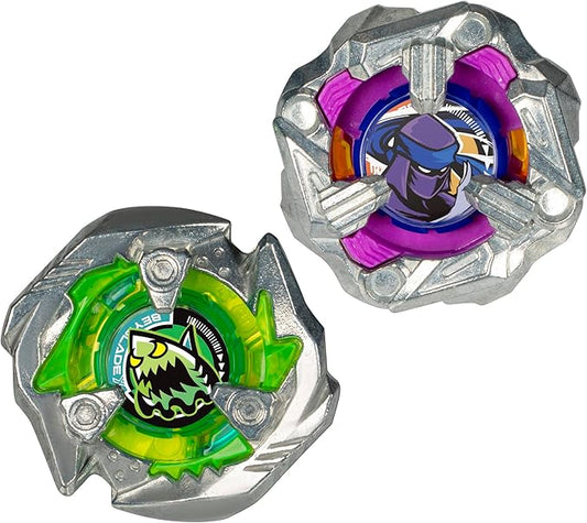 Beyblade X Knife Shinobi 4-80HN and Keel Shark 3-80F Top Dual Pack Set