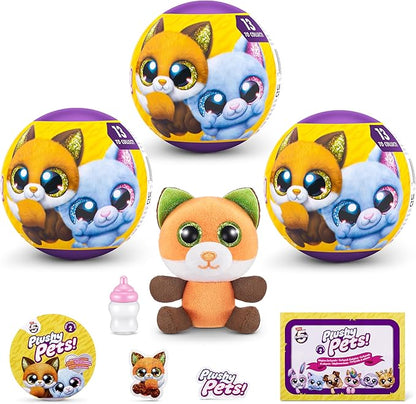 5 SURPRISE Plushy Pets Series 2