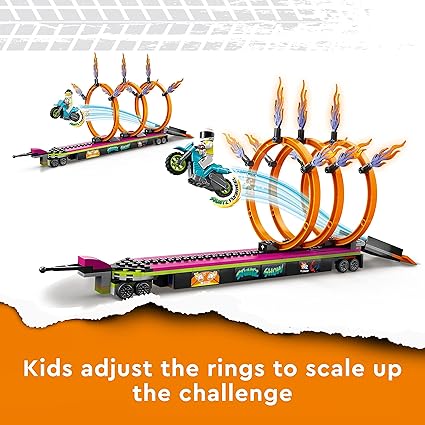 City Stuntz Truck & Ring of Fire Challenge, Lego