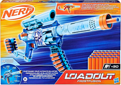 Nerf Loadout FrostFusion Blaster and 30 N1 Darts