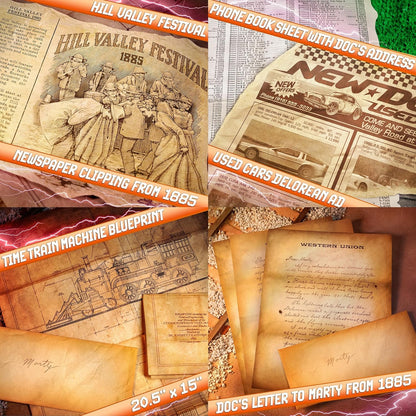 Back To The Future Time Travel Memories II Expansion Kit