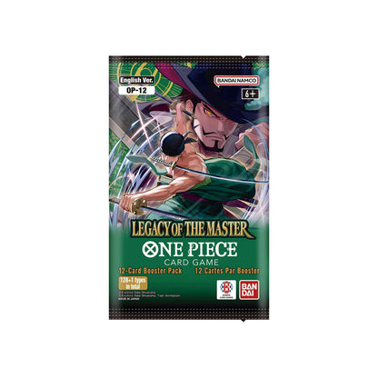 Booster One Piece OP 12 : L'héritage du maître - Bandai Booster One Piece OP 12 : L'héritage du maître - Bandai