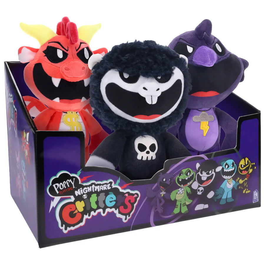 Poppy Playtime Series 4 Nightmare Critters 8" Collectable Plush Asstorment