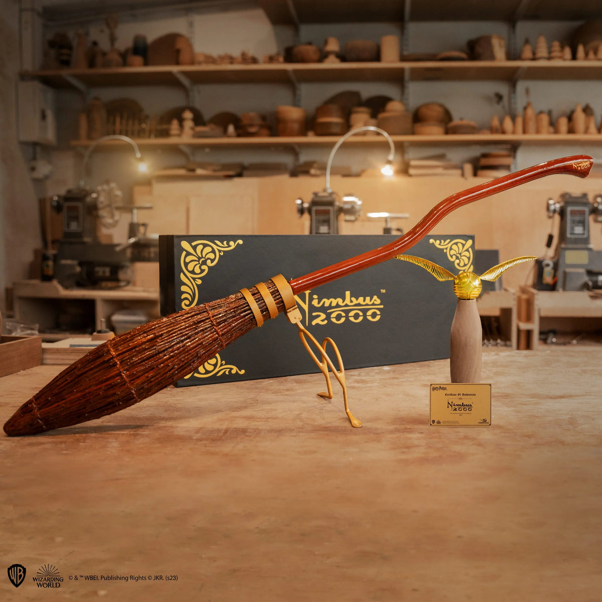 その他 Harry Potter Nimbus 2000 Broom Prop Collectible-Nimbus2000Junior-