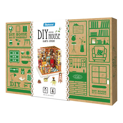 Sam’s Study 3D Wooden Puzzle