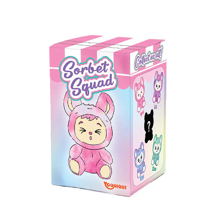 LaBabies Series 2 Sorbet Squad 4" Collectable Plush Keychain Blind Box