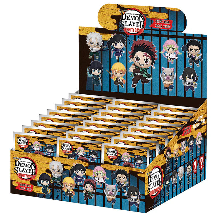 Demon Slayer S1 Infinity Castle Movie 3D Keychains