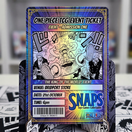 One Piece TCG: Event Entry Oct 21st 2026 - Ticket