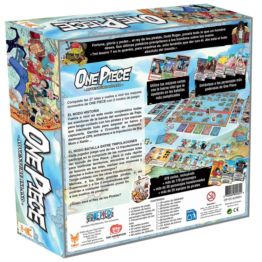 One Piece: Adventure Island Board Game