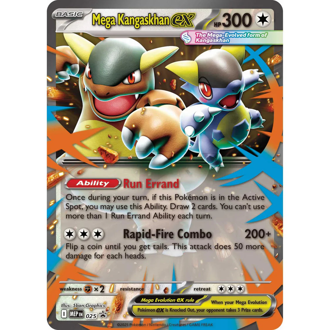 Pokemon TCG: Mega Kangaskhan ex Box