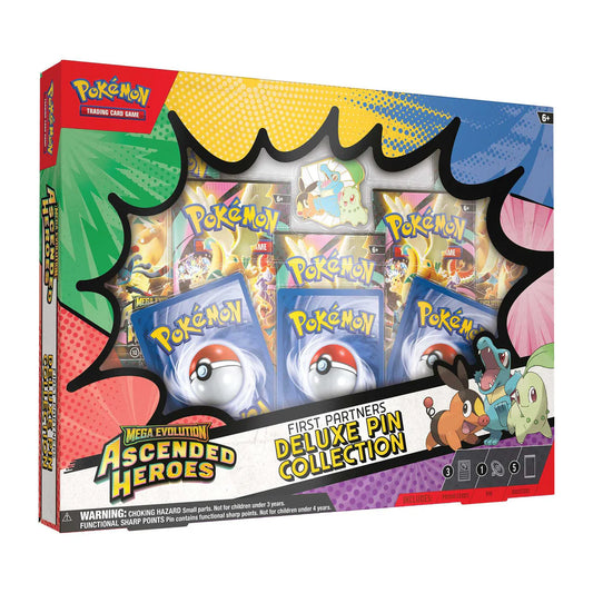 Pokémon TCG: Mega Evolution Ascended Heroes - First Partners Deluxe Pin