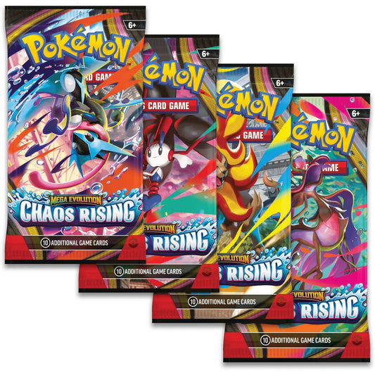 Pokémon TCG: Mega Evolution Chaos Rising - Boosters Pack