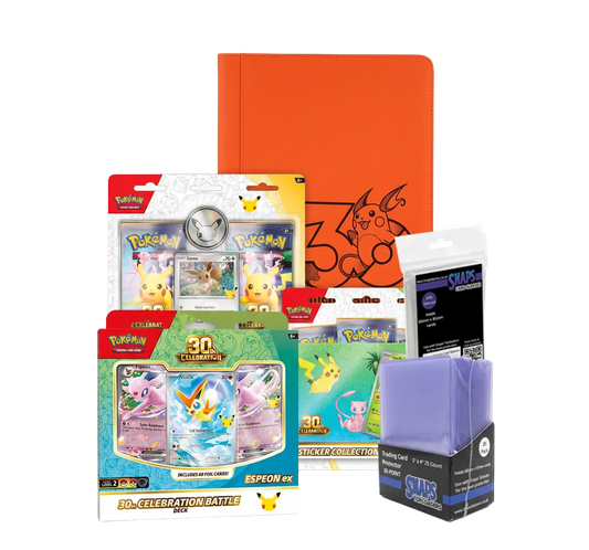 Pokemon TCG: 30th Celebration - Red Starter Bundle