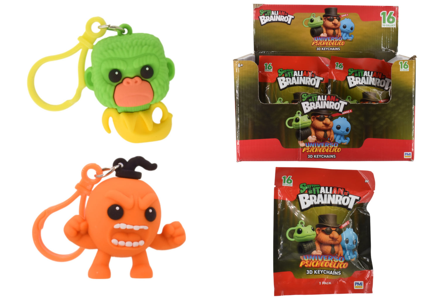 Italian Brain Rot Keychain Series 2 Blind Bags