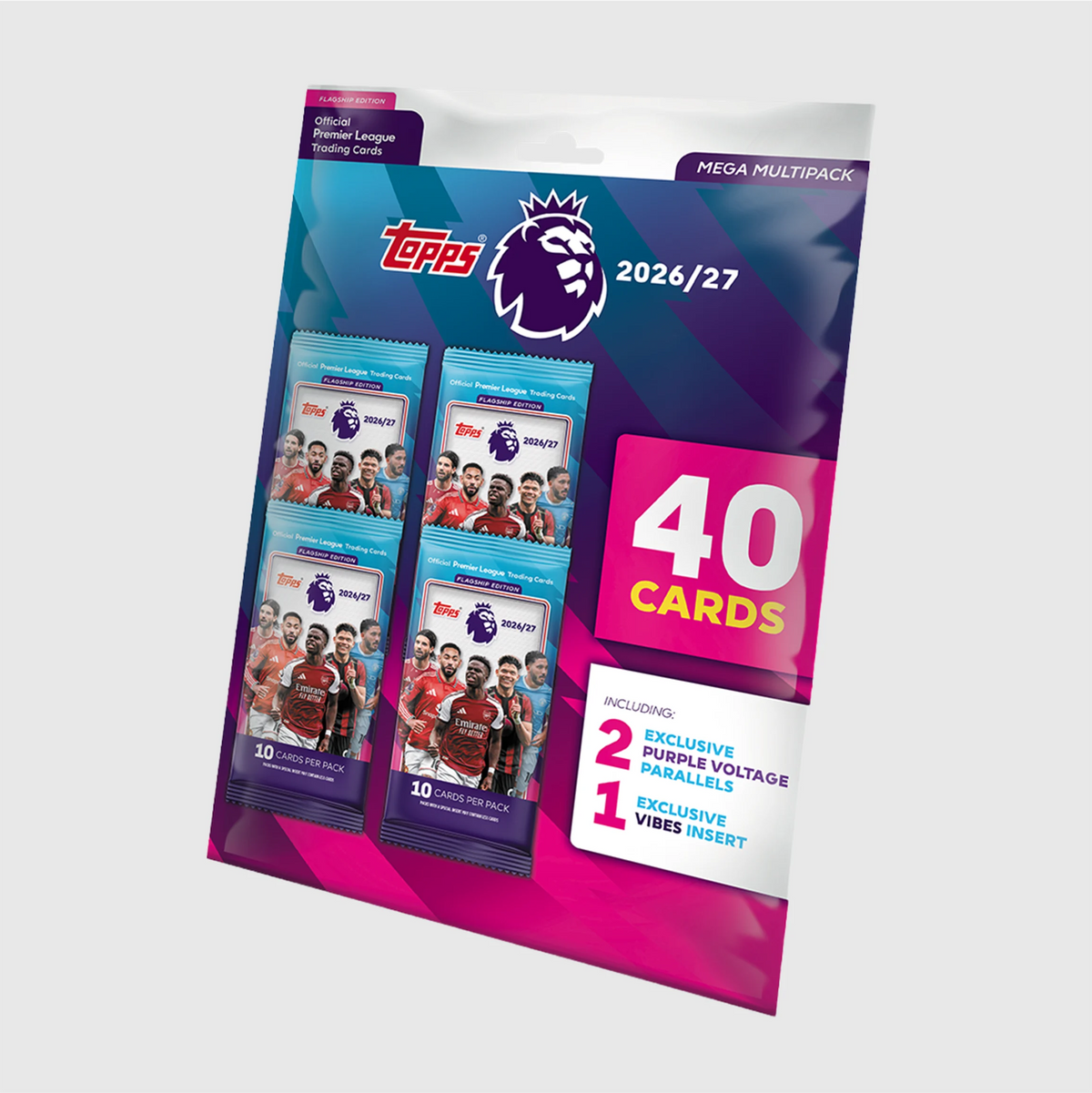 Topps Premier League 2026/27 Flagship Trading Cards Mega Multipack
