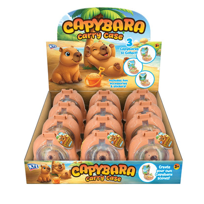 Capybara Carry Case Backpack Playset