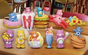 care bear series 2 3D-Figural foam key-chain