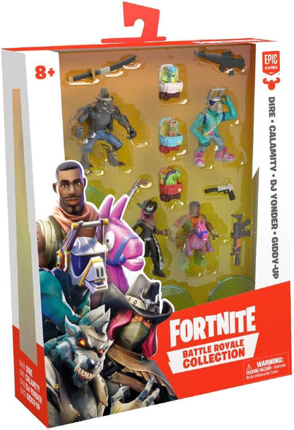 Fortnite Battle Royale Collection Squad Pack: Dire, Calamity, DJ Yonder & Giddy-Up