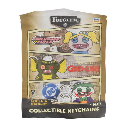 Fuggler Series 4 Collectible Keychain Blind Bag (DC, Gremlins & Powerpuff Girls)