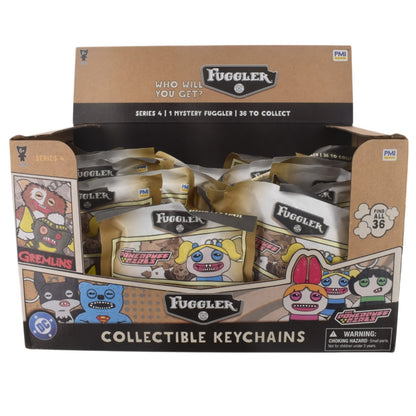 Fuggler Series 4 Collectible Keychain Blind Bag (DC, Gremlins & Powerpuff Girls)