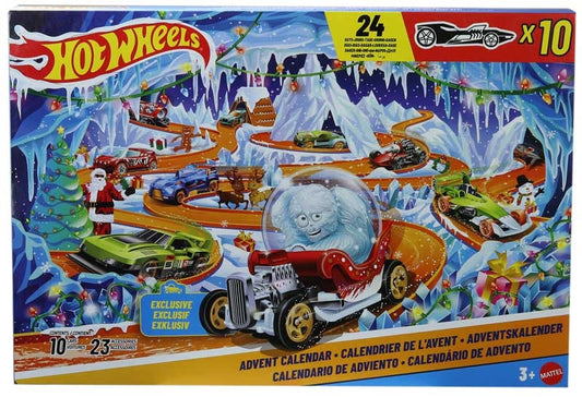 Hot Wheels 2026 Advent Calendar: 24 Days of Die-Cast Cars & Festive Accessories